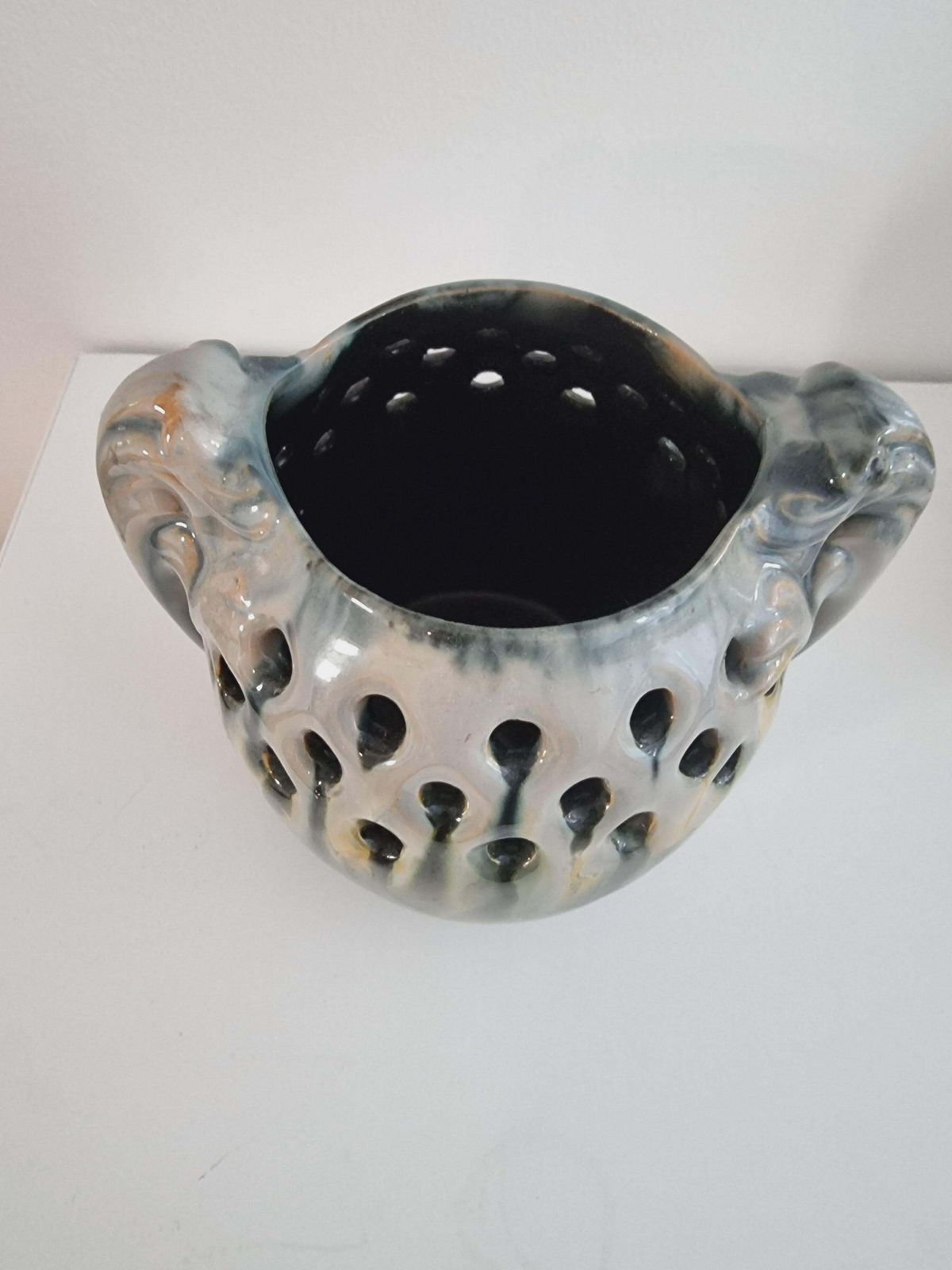 photo vinterior Michael Andersen & Son 'Ma&S', Rare Ceramic Vase, Jugend Early 20th C, Denmark
