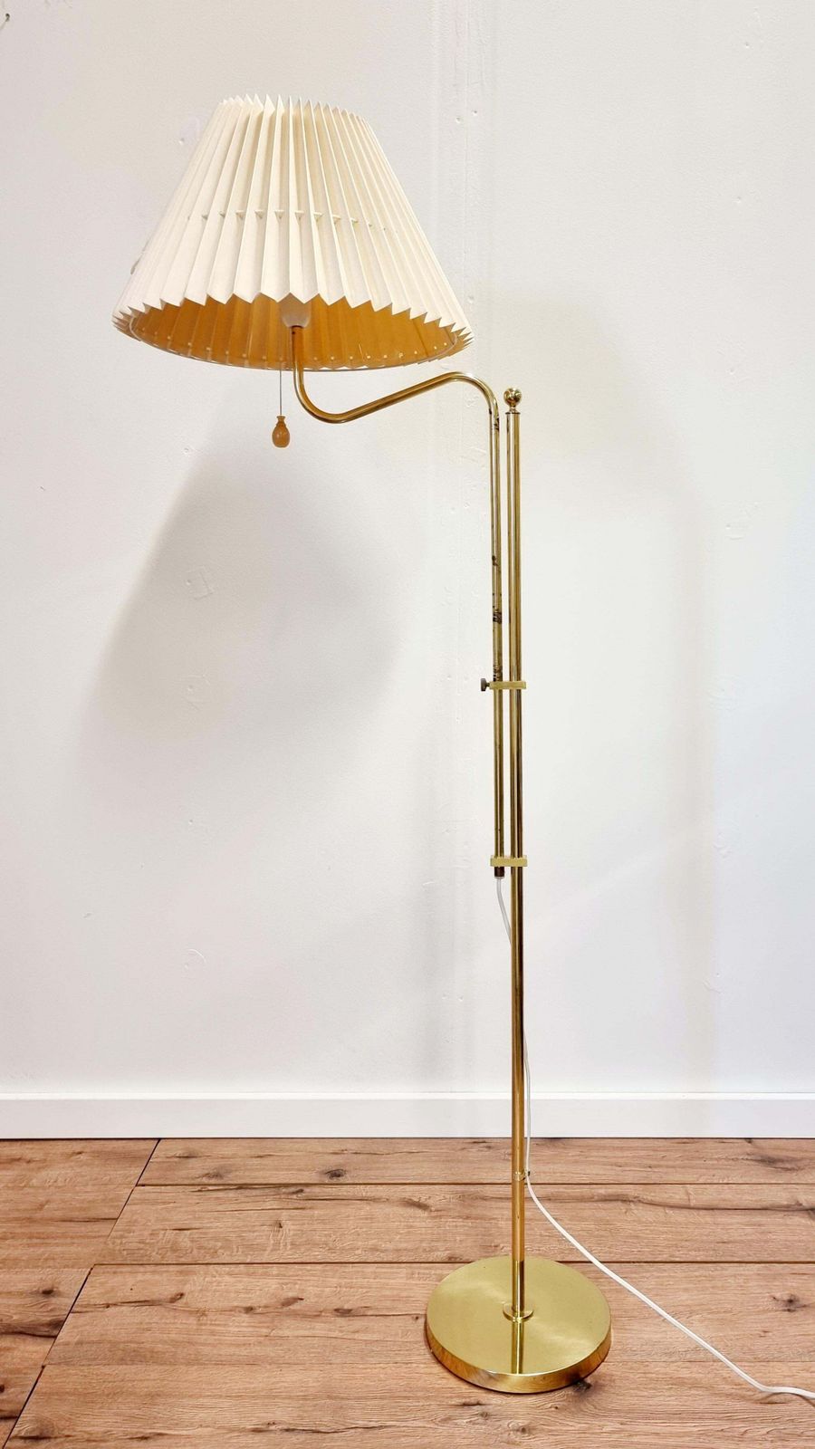 photo buy Bergboms, Adjustable Floor Lamp G 132 In Brass, Scandinavian / Midcentury Modern