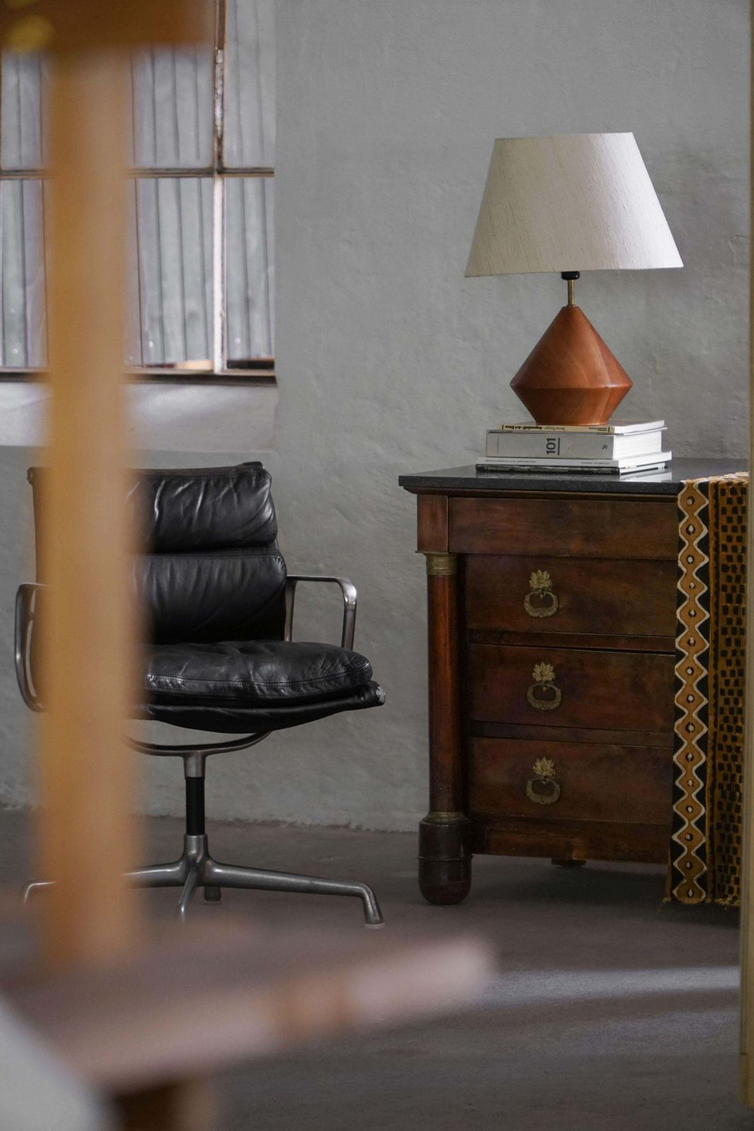 French Empire Commode / Chest Of Drawers, Walnut & Bronze Mounts, 19th Century photo Furniture