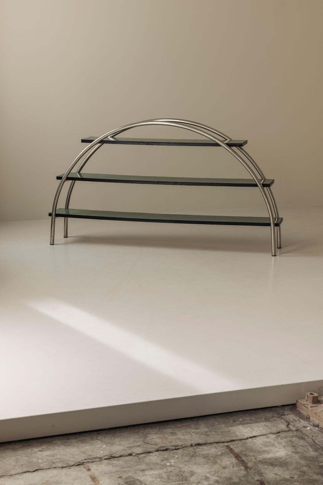 Modernist Vintage Shelving Unit Sourced In France, Dating From The 1970s photo Furniture