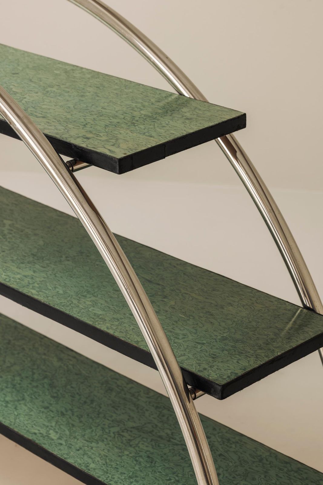 Modernist Vintage Shelving Unit Sourced In France, Dating From The 1970s photo vinterior