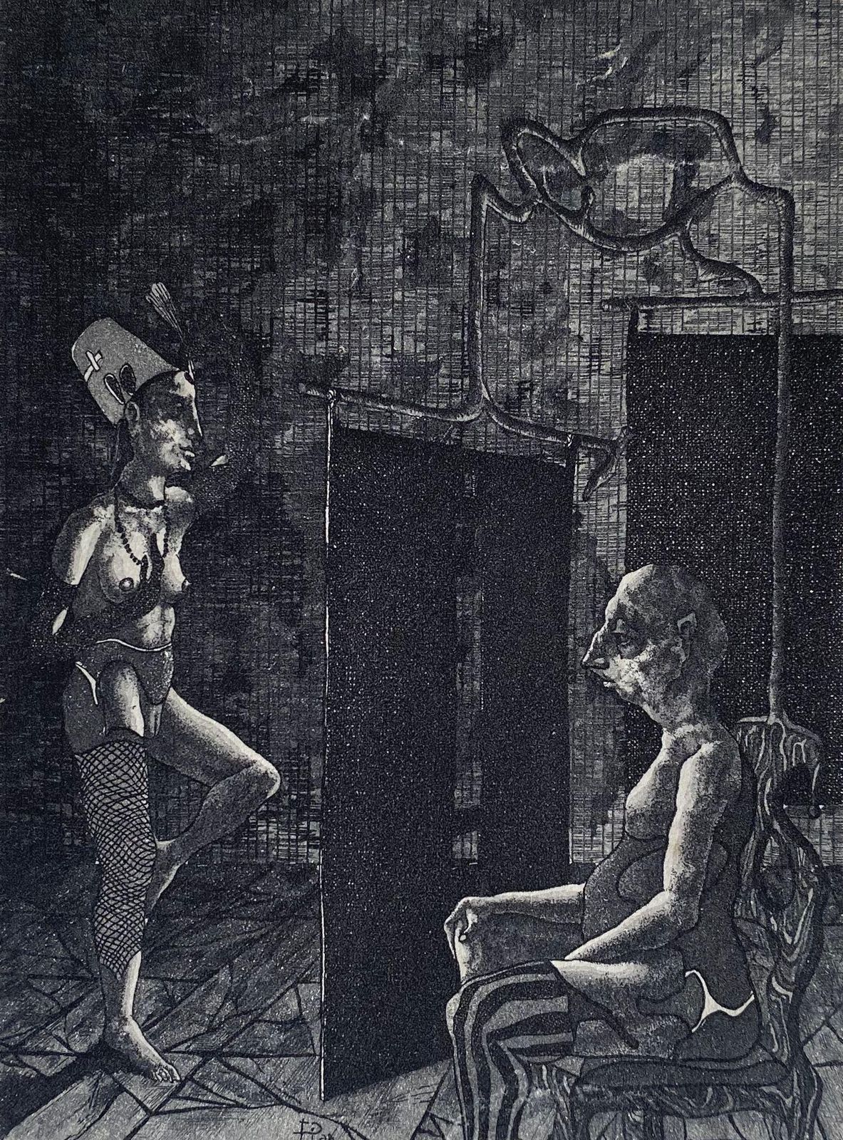 Podolczak Igorconnoisseur, Paper/Etching, 11.5x8.5 Cm, 19861986
