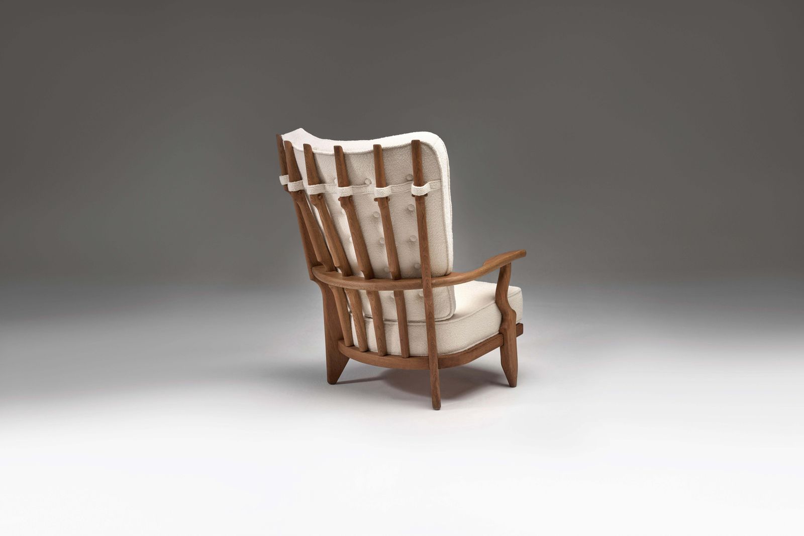Grand Repos Lounge Chair Attributed To Guillerme Et Chambron For Votre Maison photo vinterior