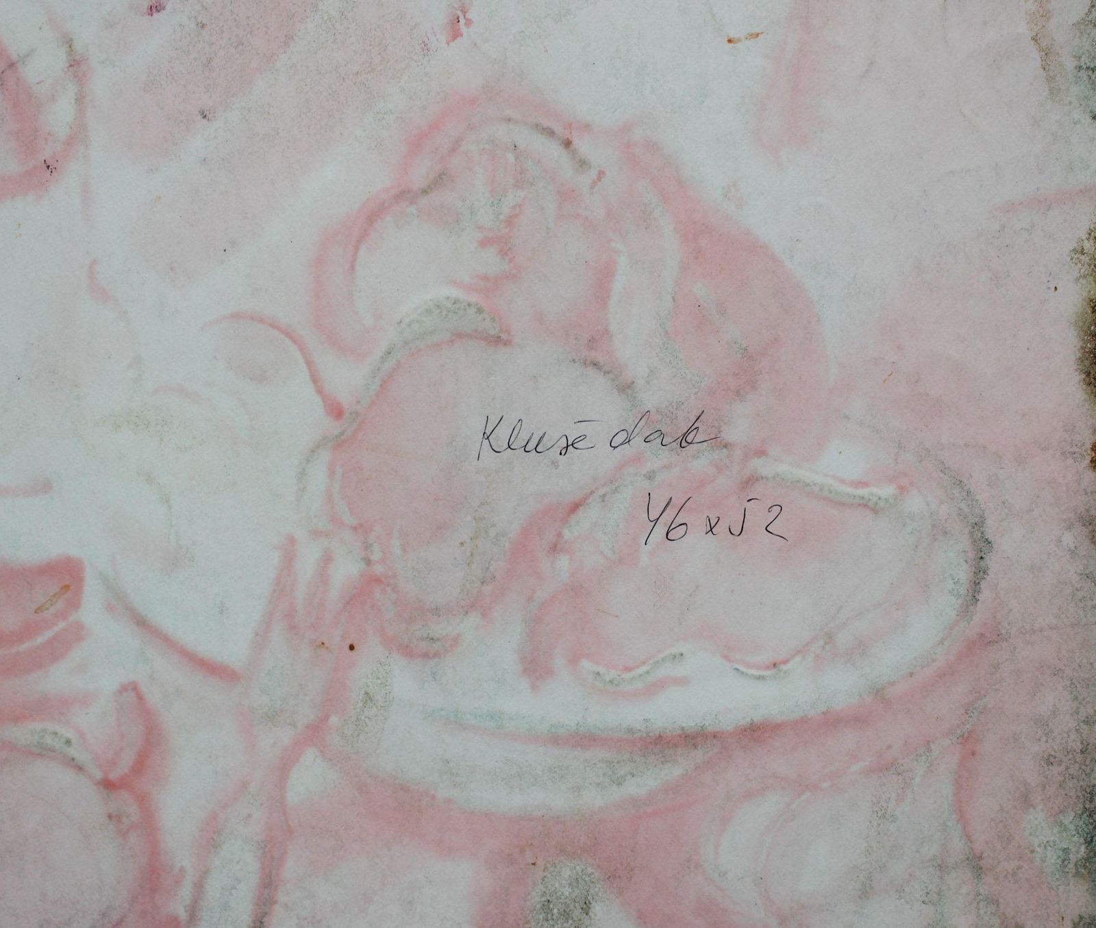 Dzidra Baumastill Life  1975. Paper, Watercolor, 46x52 Cm1975 photo Art