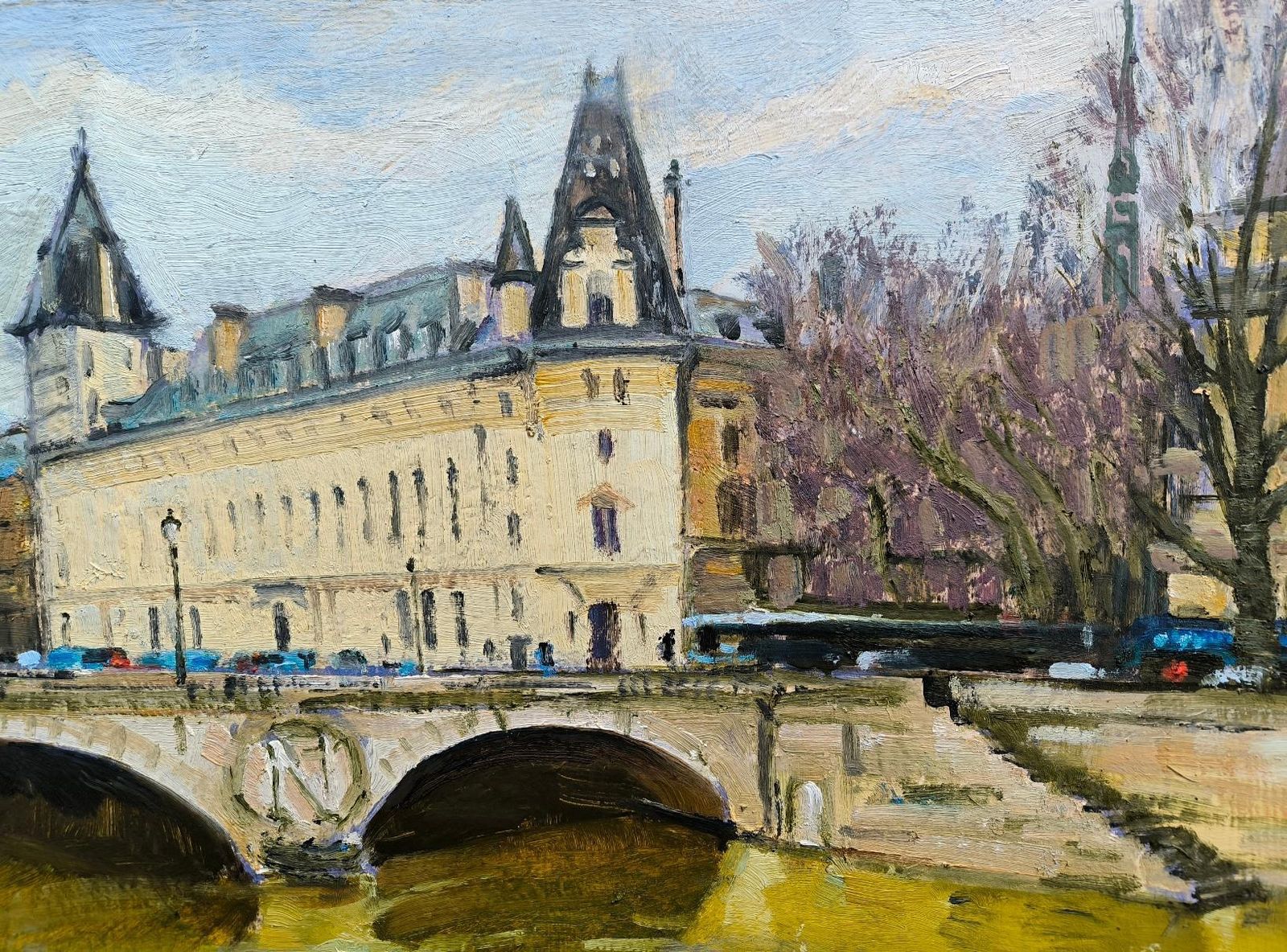 Vladimir Ilibayev Bridge On The Seine2025 photo furniture