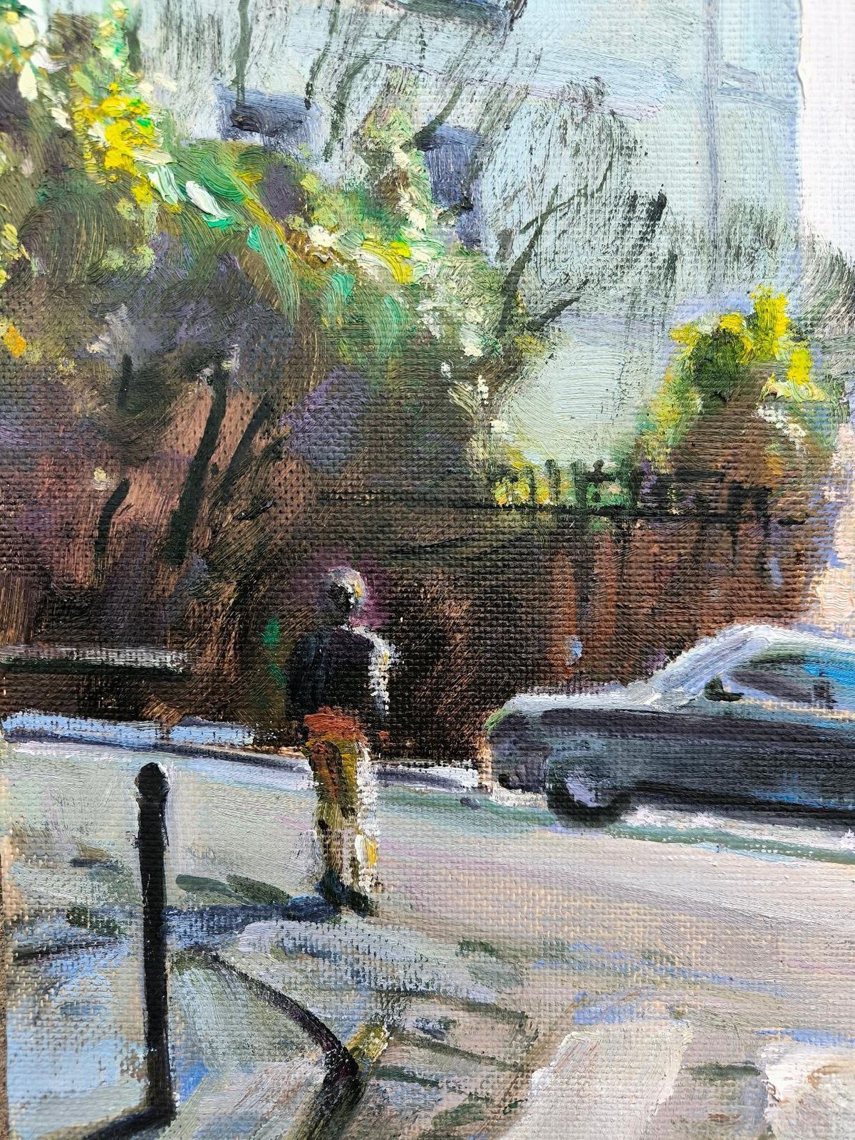 Vladimir Ilibayev Montmartre. Winter.2025 photo for sale
