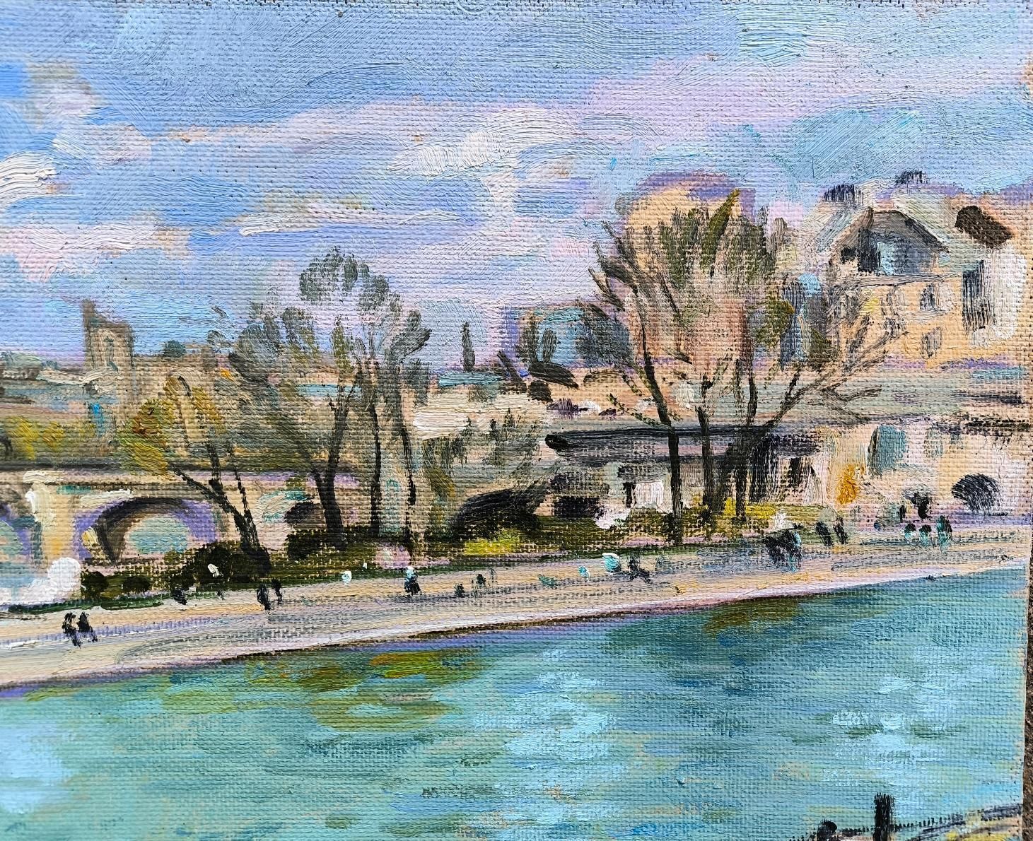 Vladimir Ilibayev Ships On The Seine2025 photo vintage