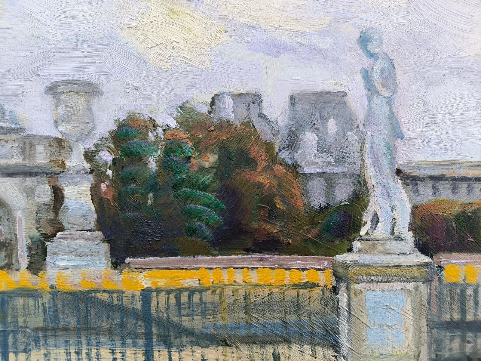 Vladimir Ilibayev In The Tuileries Park.2025 photo Art