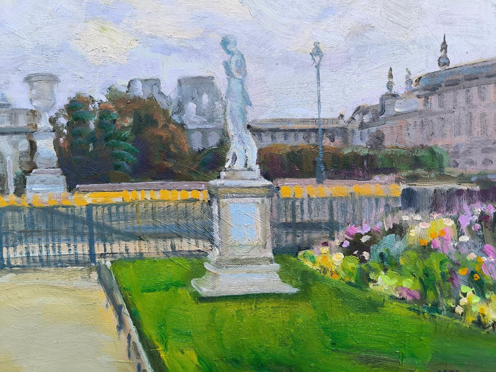 Vladimir Ilibayev In The Tuileries Park.2025 photo vintage