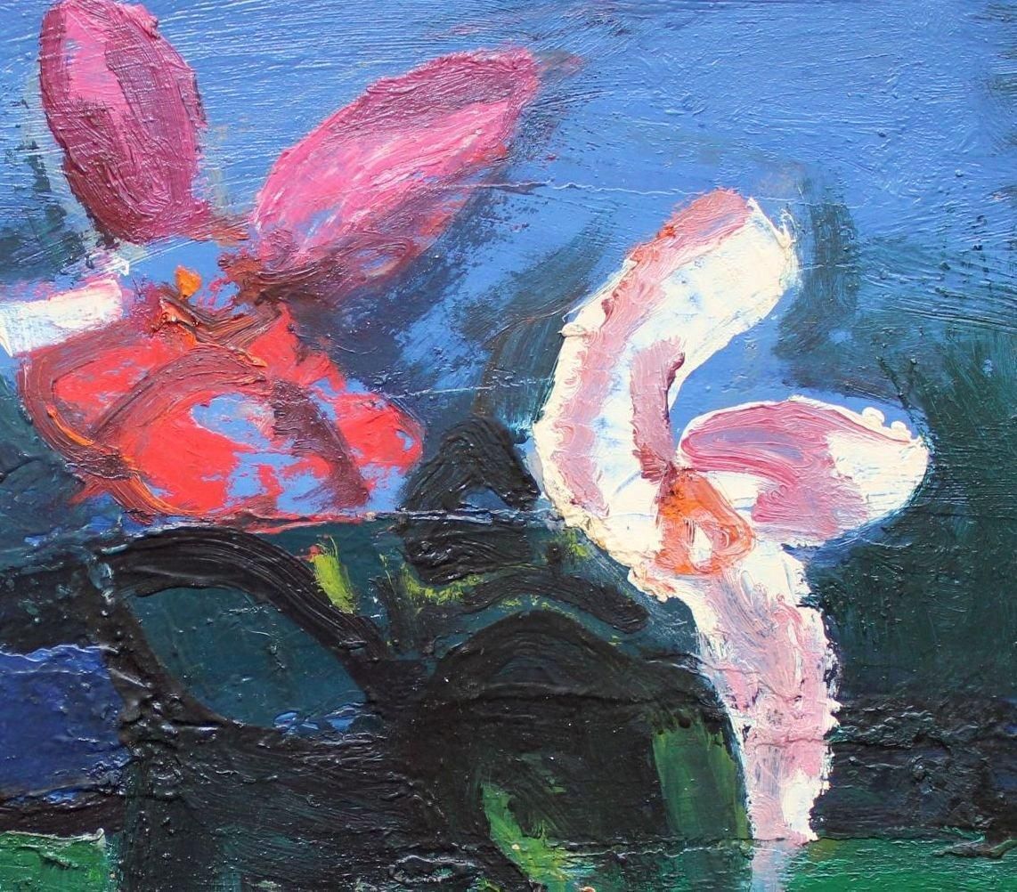 Aleksandr Rodin (1922 2001)flowers, Canvas/Oil, 38x46 Cm1993 photo 796.0