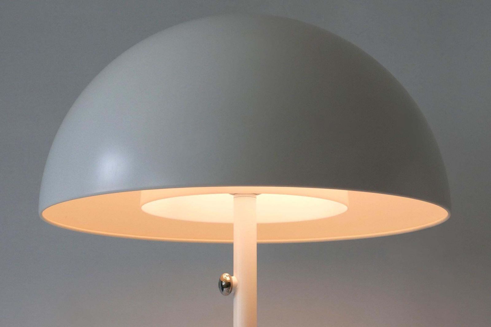 Lighting Set Of Two Gorgeous Huge Table Lamps 'Brasa 365' By Ikea Sweden 2000s photo