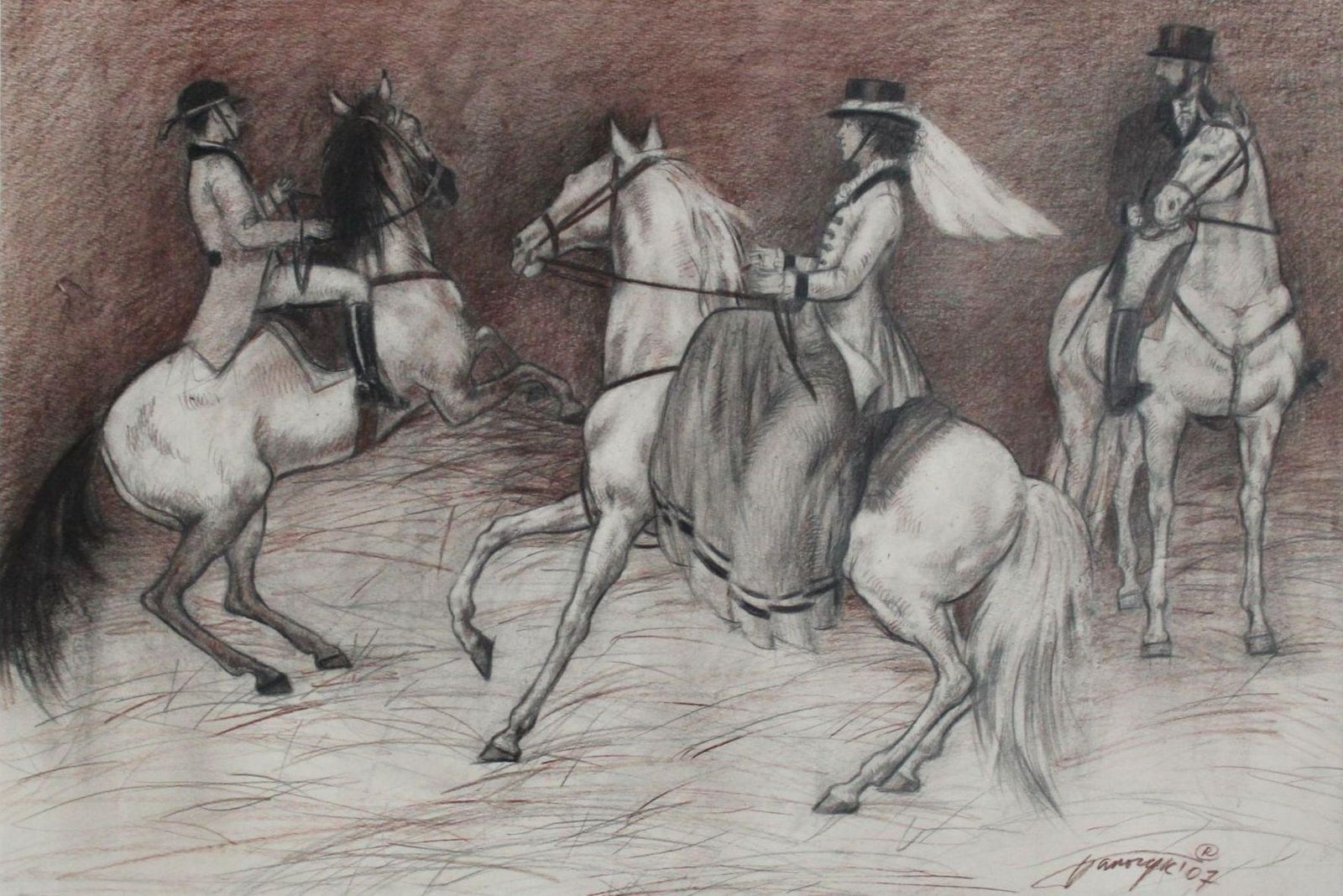Tatyana Palchukhorsemens, Paper/Mixed Media, 20072007