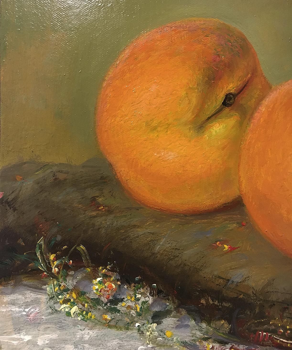 Igor Maikovpeaches  Oil/Canvas, 40x50cm, 20202020 photo Art
