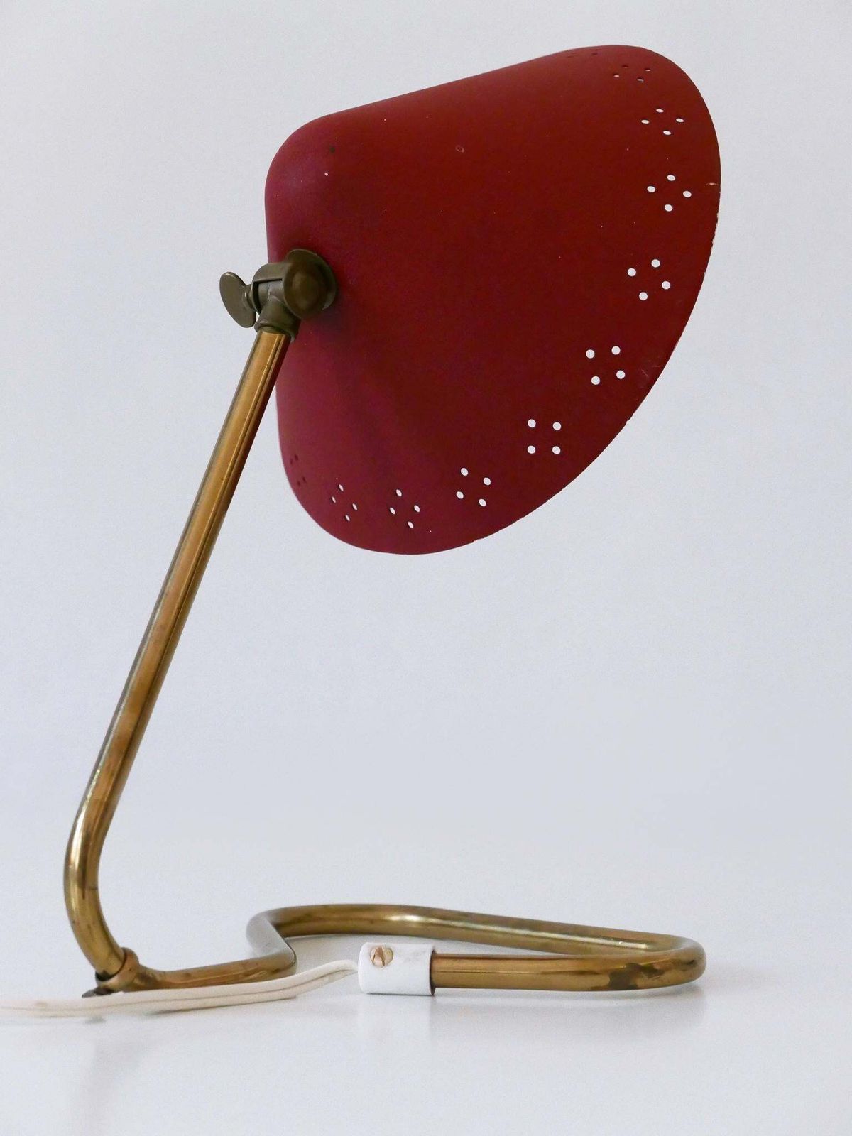 photo buy Lovely Mid Century Brass Table Lamp By Erik Wärnå For Gnosjö Sweden 1950s
