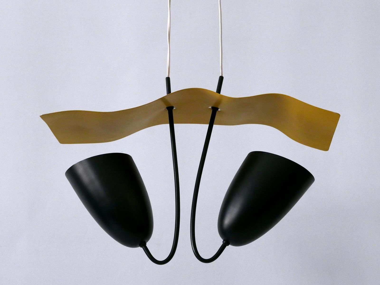 Lovely Mid Century Modern Pendant Lamp Or Hanging Light Germany 1960s photo furniture