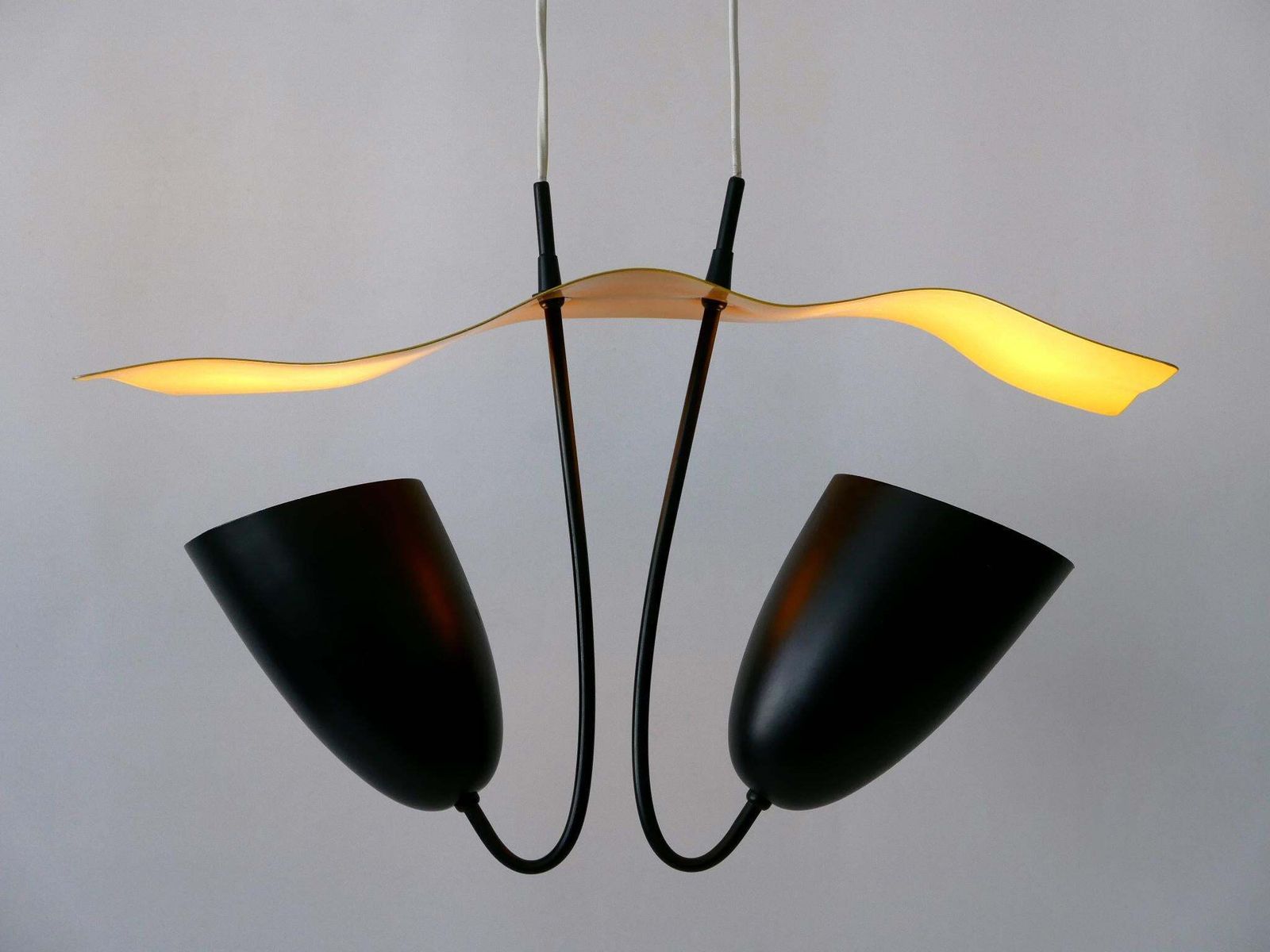 photo for sale Lovely Mid Century Modern Pendant Lamp Or Hanging Light Germany 1960s