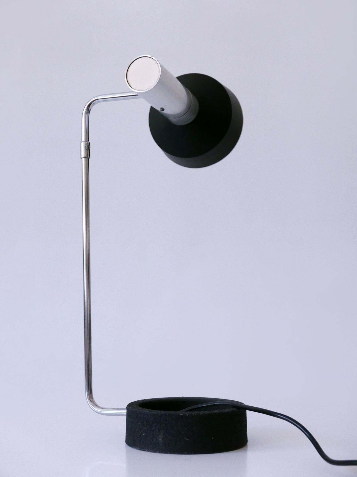 Rare 'Minilux' Desk Light Or Table Lamp By Rosemarie & Rico Baltensweiler 1960s photo vinterior