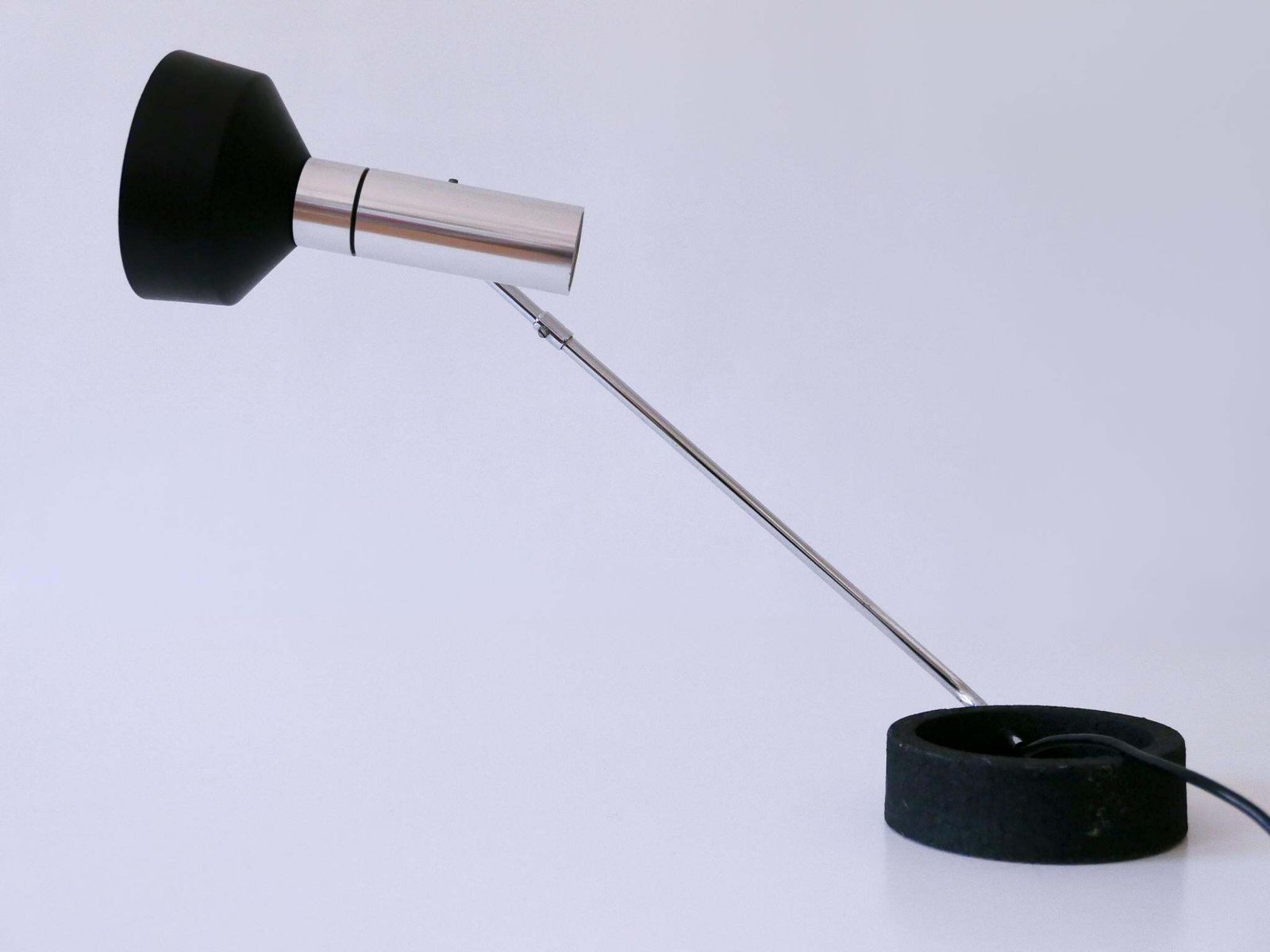 Lighting Rare 'Minilux' Desk Light Or Table Lamp By Rosemarie & Rico Baltensweiler 1960s photo