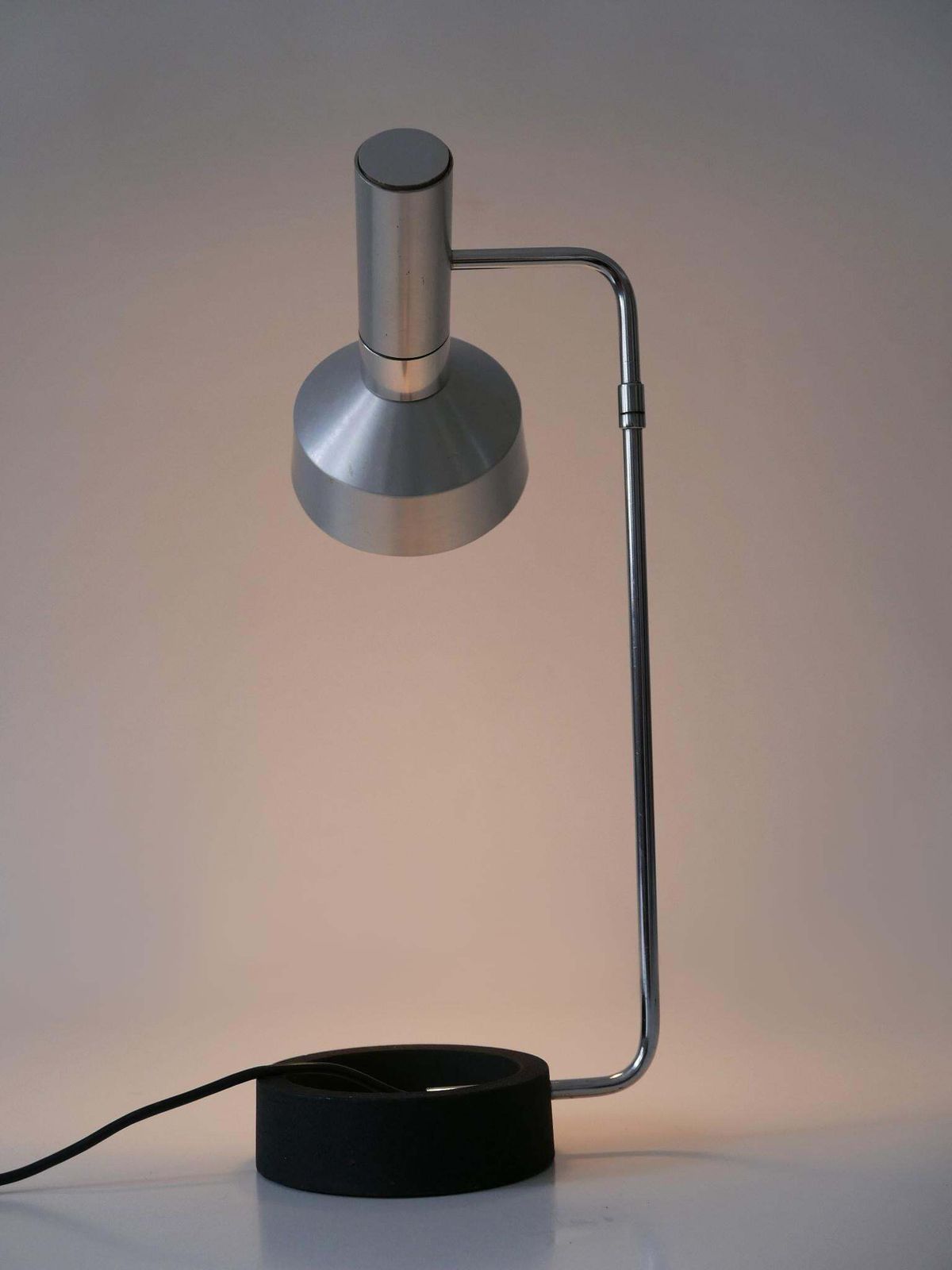 Lighting Rare 'Minilux' Desk Light Or Table Lamp By Rosemarie & Rico Baltensweiler 1960s photo