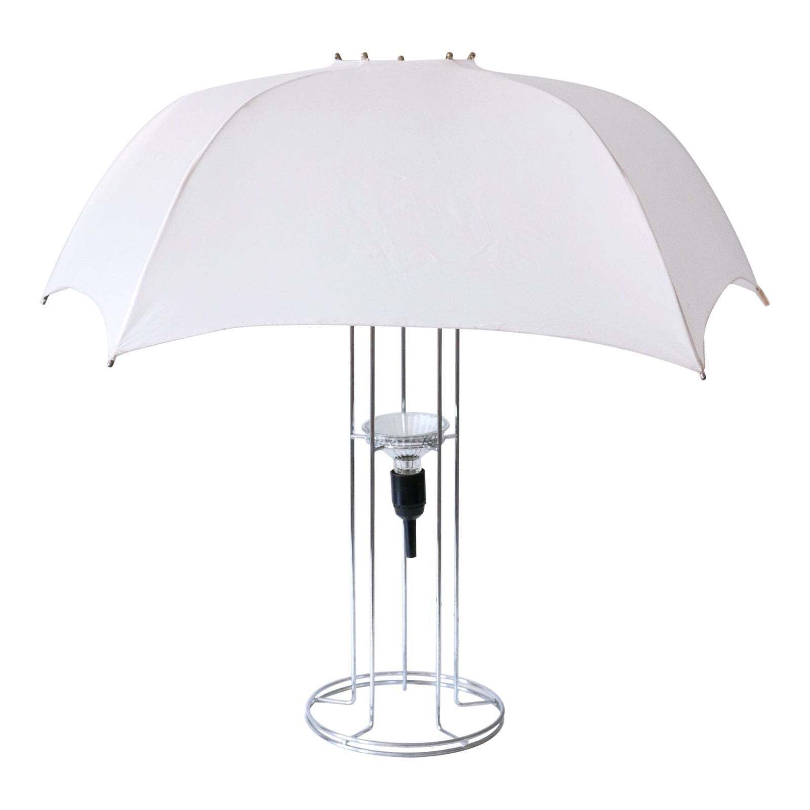 Large And Amazing 'Umbrella' Table Lamp By Gijs Bakker For Artimeta 1970s