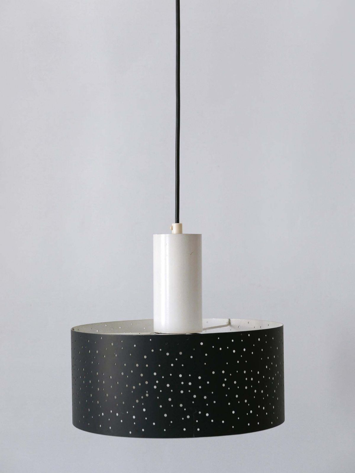 Elegant Mid Century Modern Pendant Lamp By Ernest Igl For Hillebrand 1960s photo 752.0