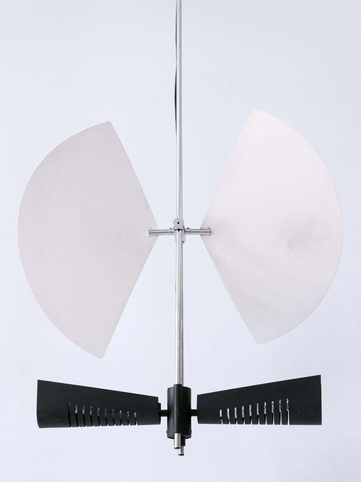 Amazing Garcia Garay 'Enterprise' Wing Chandelier Or Ceiling Lamp Spain 1980s photo vintage