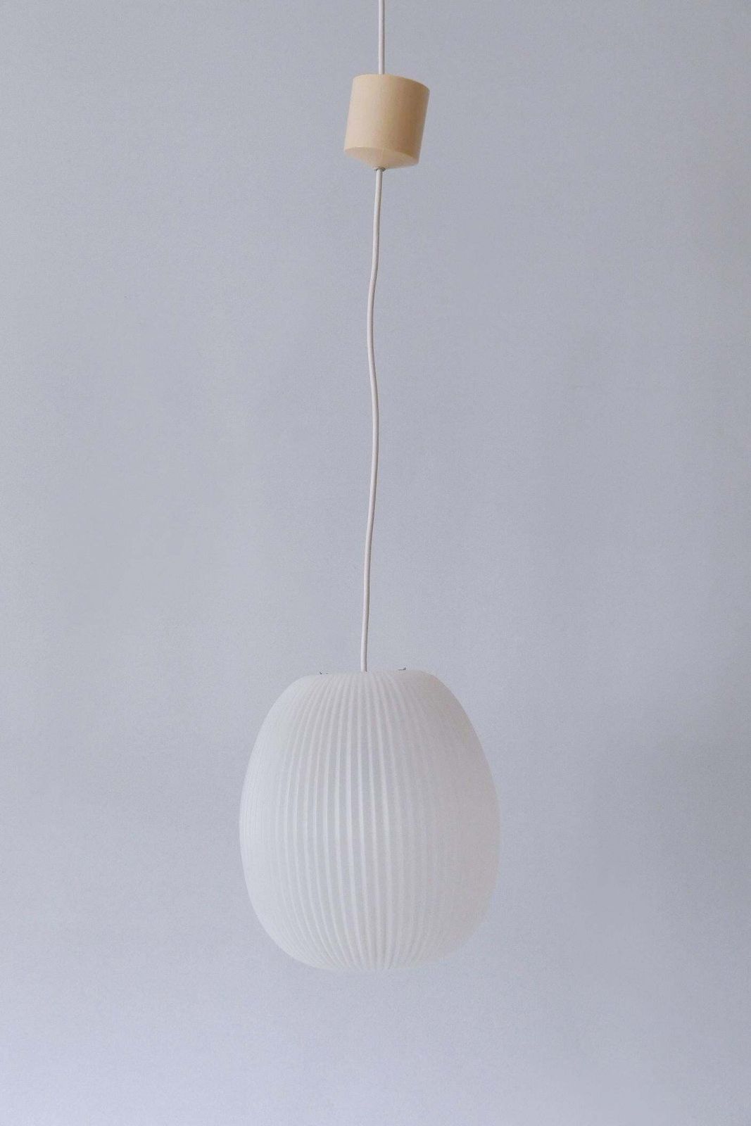 Lovely Mid Century Modern Pendant Lamp By Aloys F. Gangkofner Für Erco 1960s photo for sale