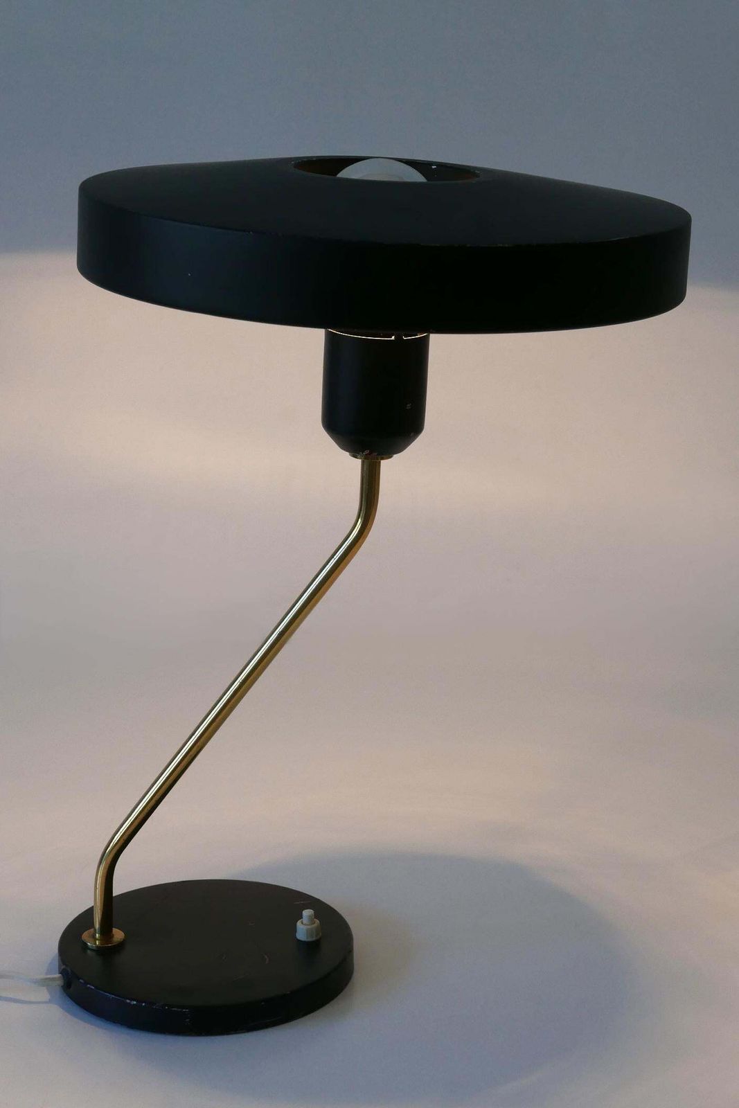 Mid Century Romeo Table Lamp Or Desk Light By Louis Kalff For Philips 1950s photo furniture
