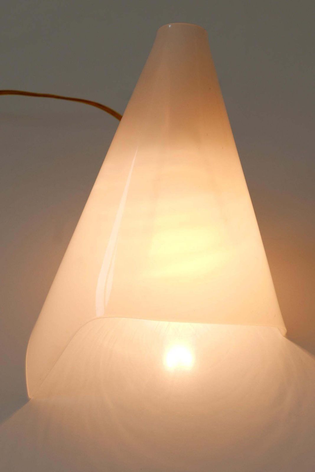 1991.0 Extremely Rare And Lovely Mid Century Modern Lucite Table Lamp Sweden 1960s photo