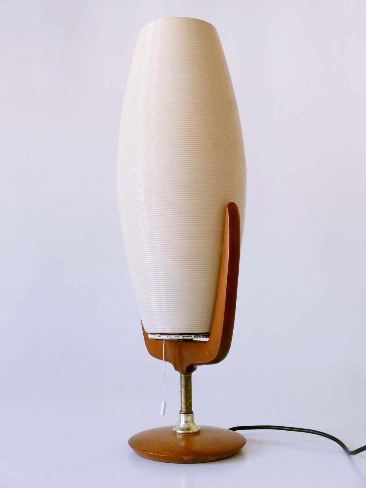 Large & Rare Mid Century Modern Yasha Heifetz Rotaflex Table Lamp USA 1950s photo 1593.0