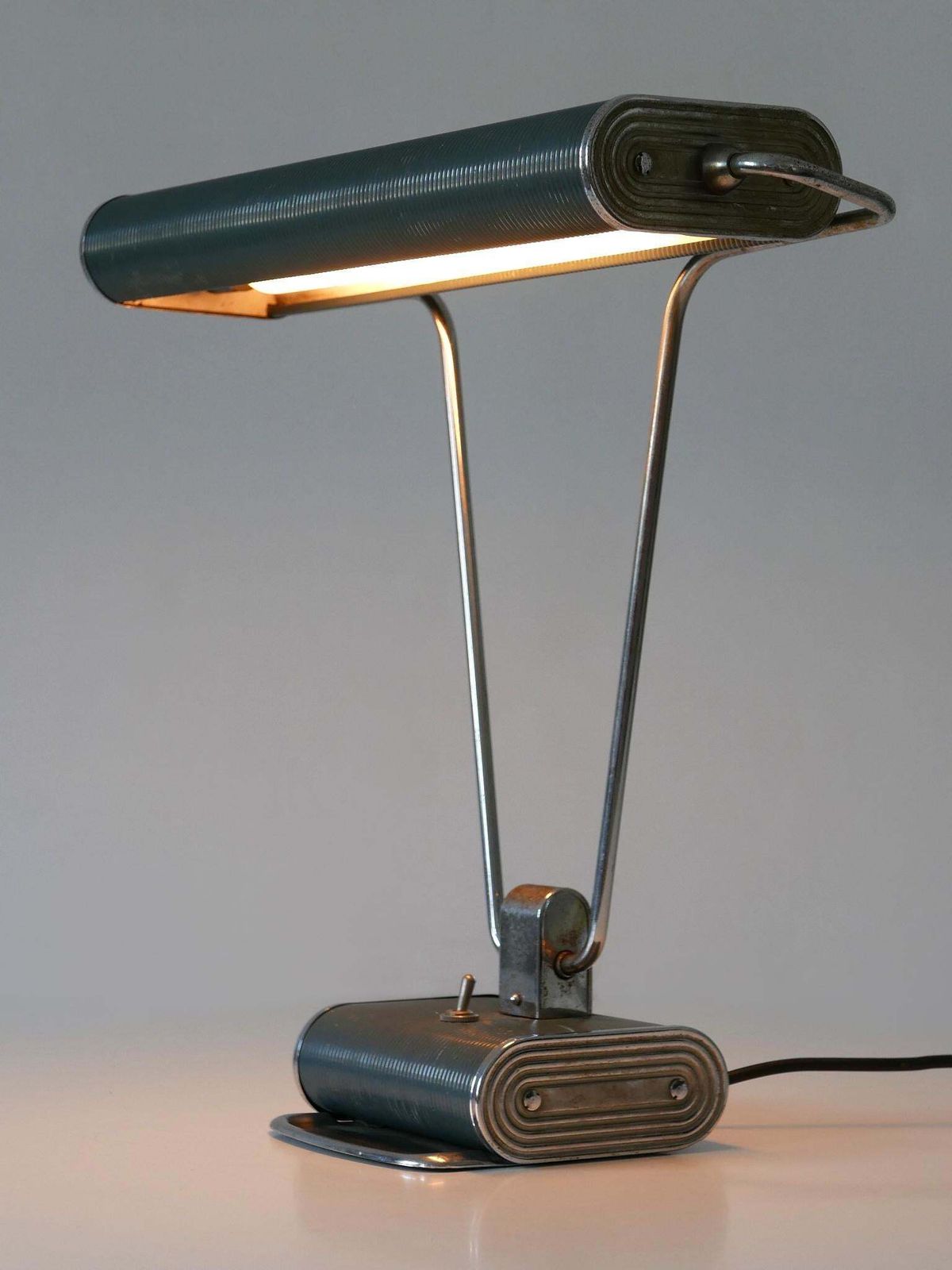 Art Deco Table Lamp Or Desk Light 'No 71' By André Mounique For Jumo 1930s photo furniture