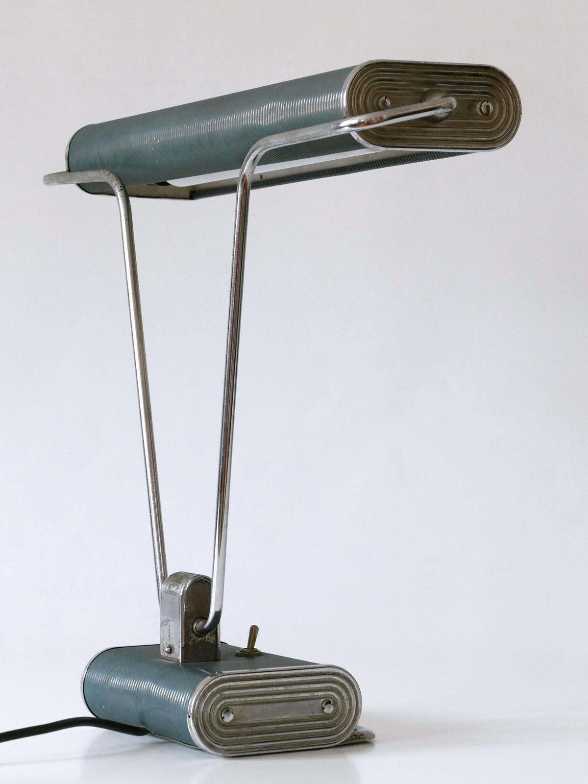 Lighting Art Deco Table Lamp Or Desk Light 'No 71' By André Mounique For Jumo 1930s photo