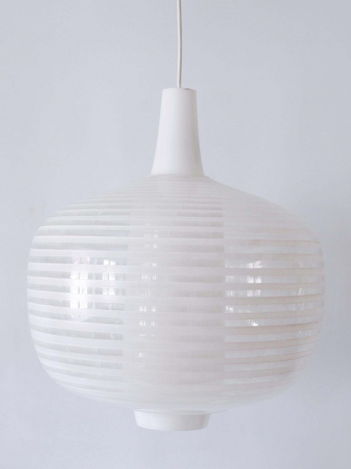 Rare & Large Mid Century Modern Pendant Lamp Napoli By Aloys F. Gangkofner 1957 photo for sale