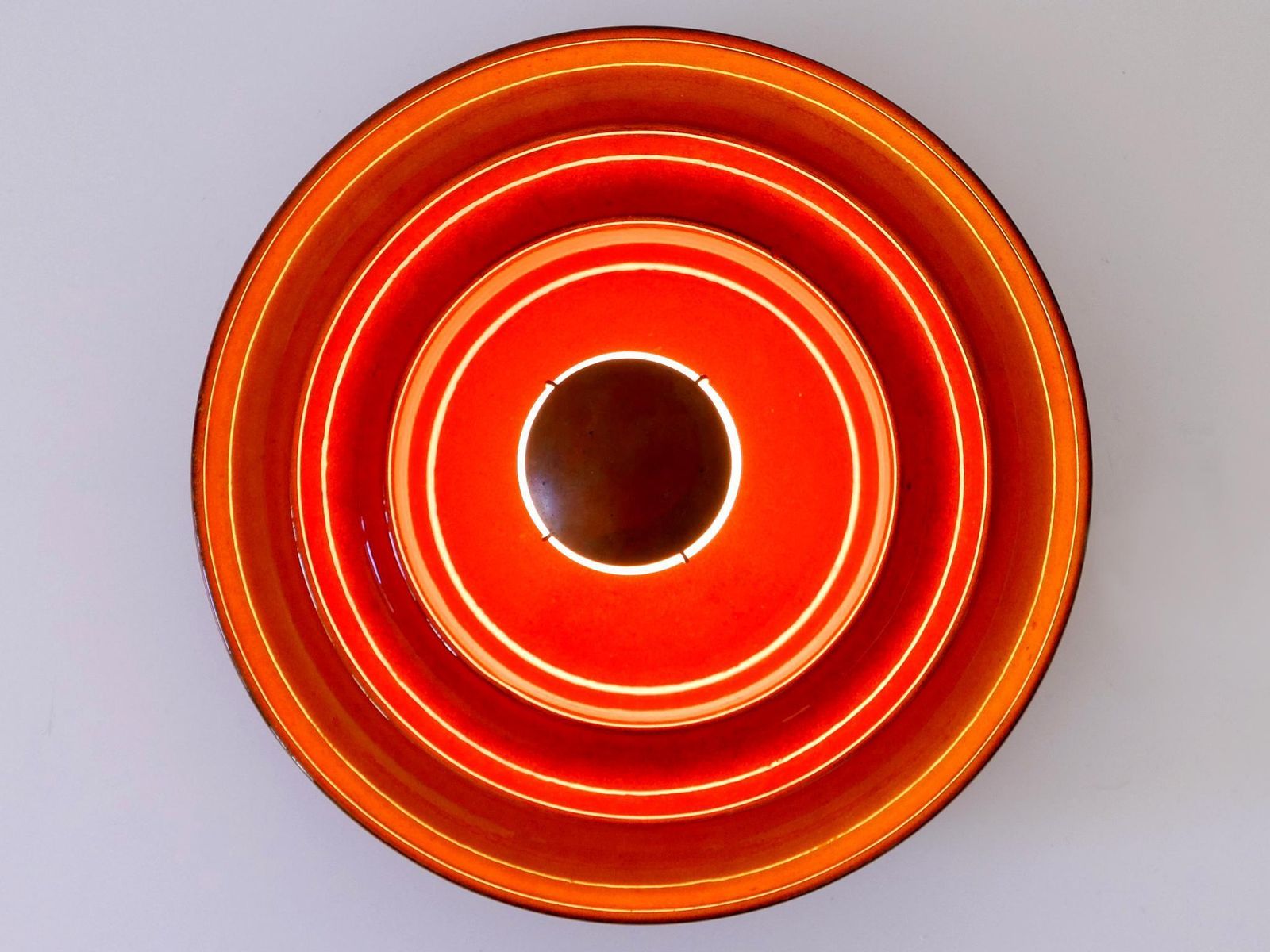 Highly Decorative Mid Century Modern Ceramic Sconce Or Wall Light Germany 1960s photo for sale