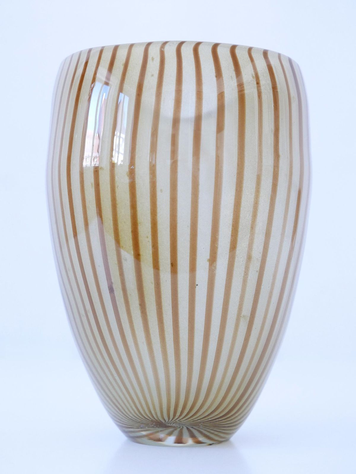 Decorative Mid Century Modern Murano Glass Vase Italy 1960s photo 1504.0