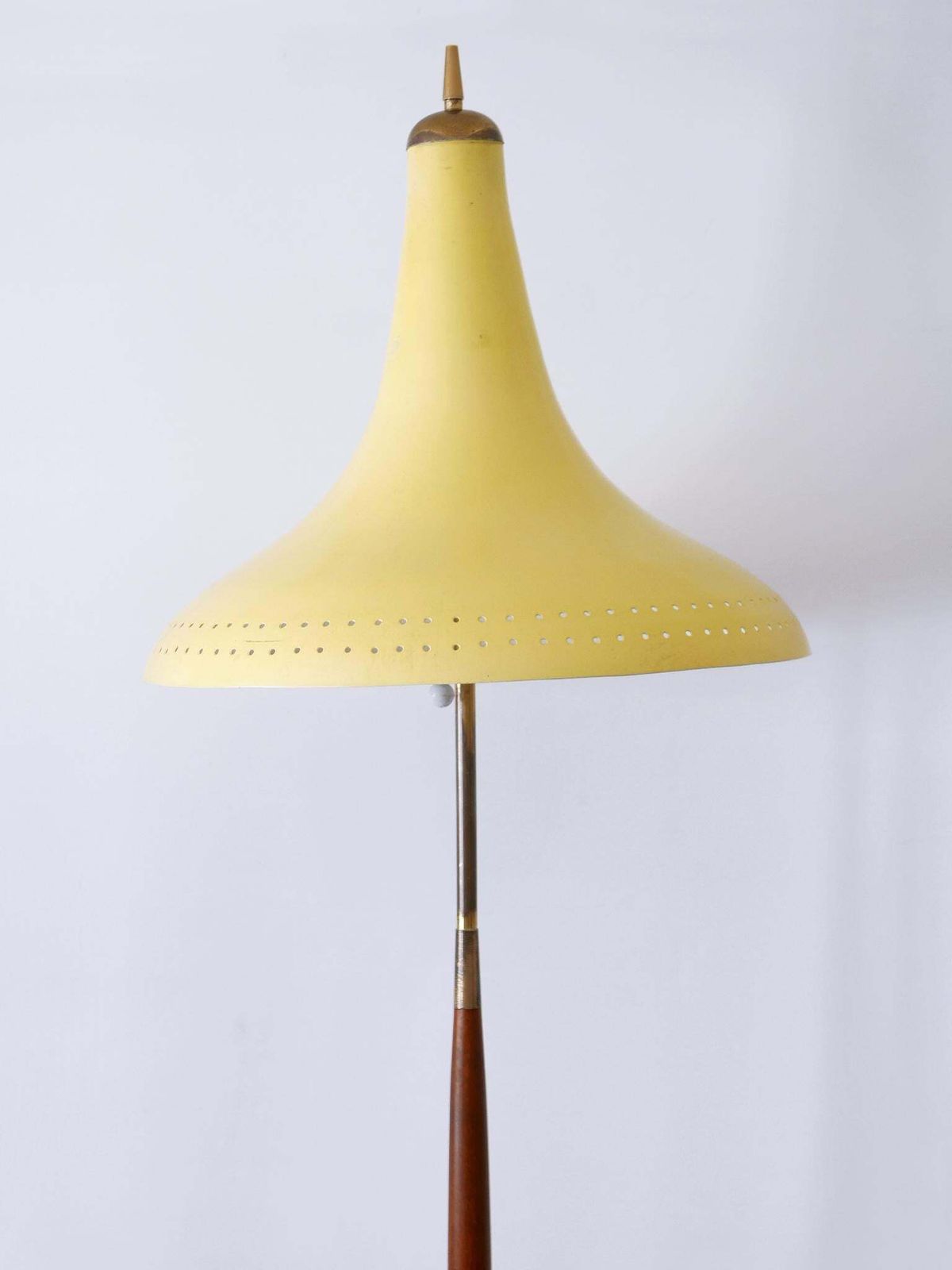 Rare And Elegant Mid Century Modern Floor Lamp Or Standing Light Austria 1960s photo for sale
