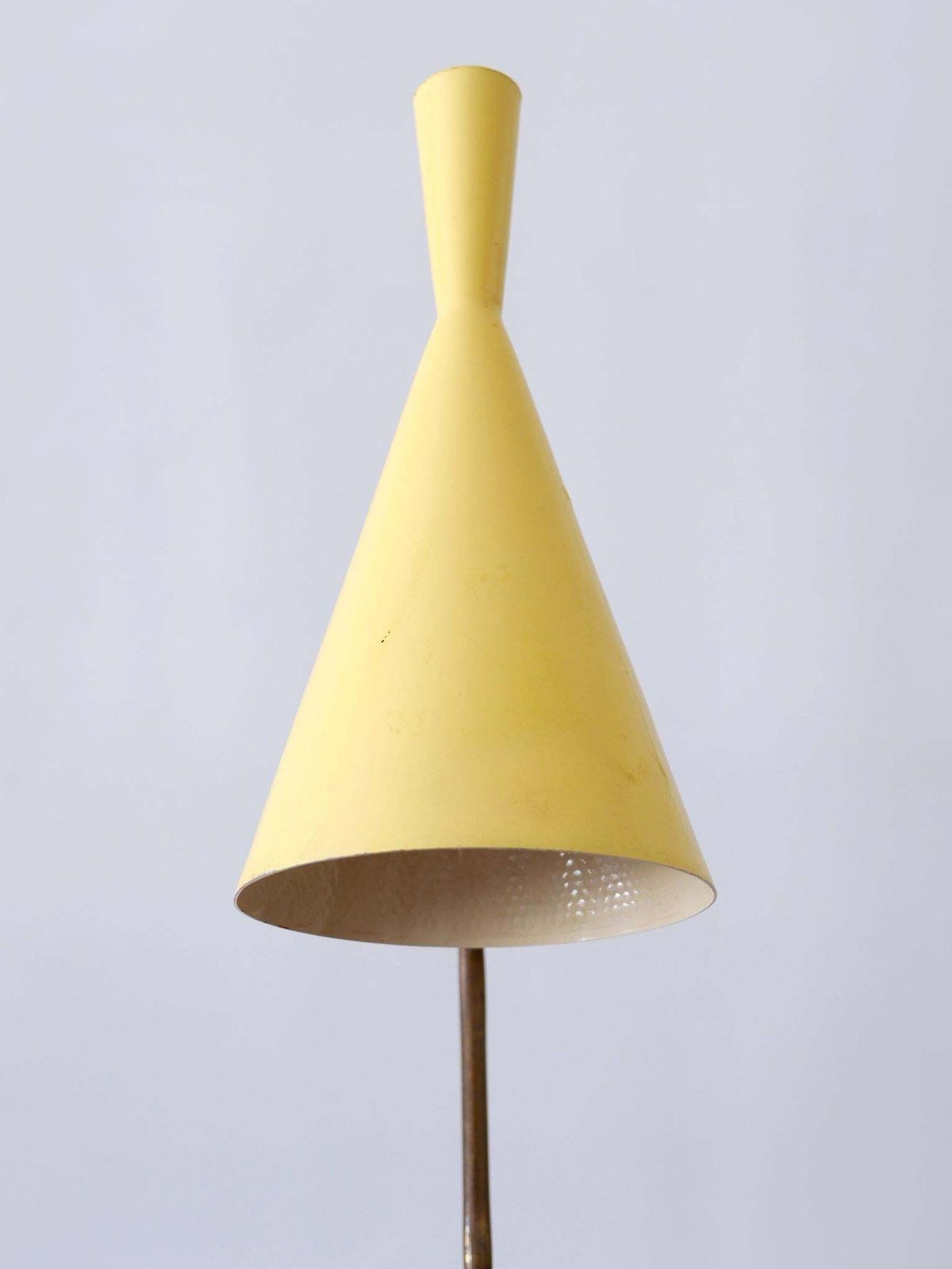 photo furniture Elegant Mid Century Modern Diabolo Floor Lamp Or Reading Light Austria 1950s