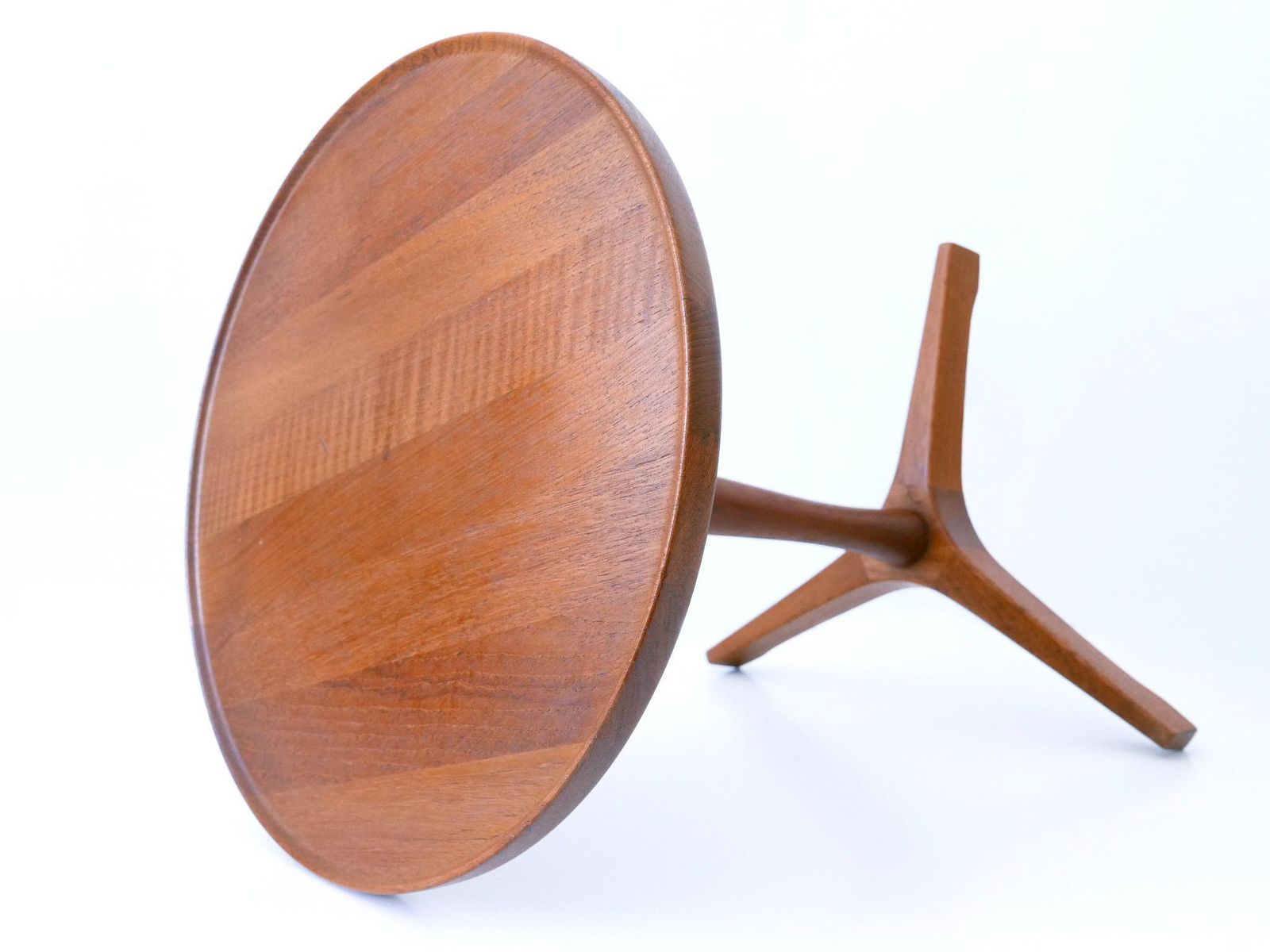 Furniture Elegant Mid Century Modern Teak Side Table By Hans C. Andersen For Artek 1960s photo