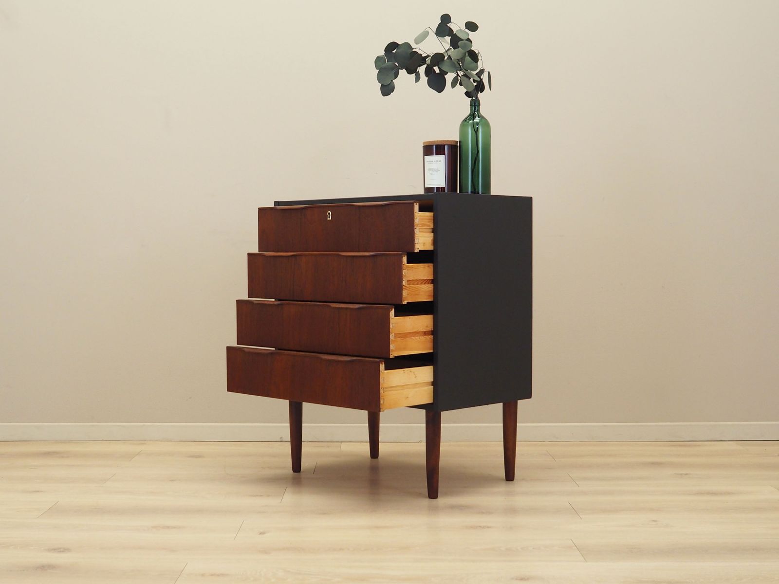 Teakhouten Ladekast, Deens Design, Jaren 1970, Productie: Denemarken photo Meubels