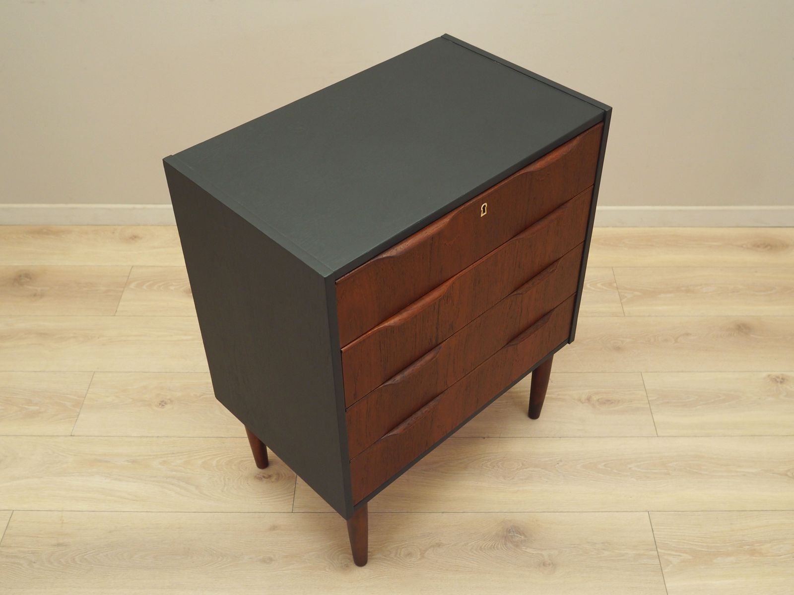 Teakhouten Ladekast, Deens Design, Jaren 1970, Productie: Denemarken photo vinterior