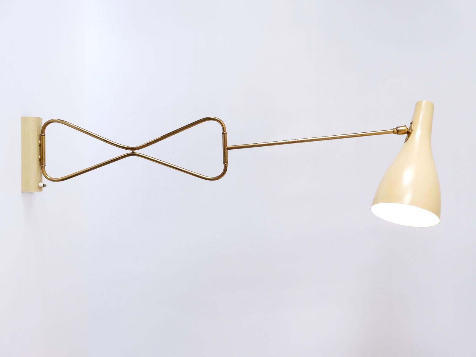 Rare & Elegant Mid Century Modern Wall Lamp '9590/28' By Cosack Germany 1950s photo furniture