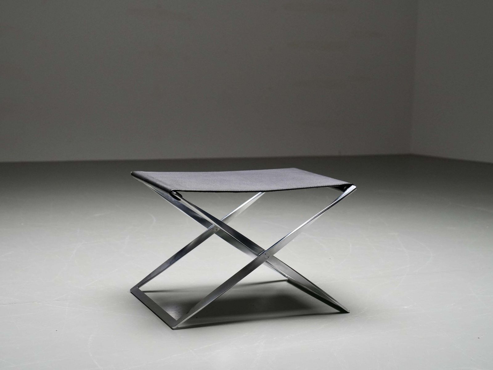 Poul Kjærholm Pk 91 Stool By Fritz Hansen, Denmark photo for sale