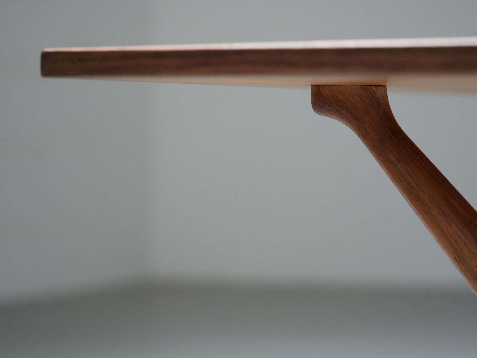 Hans Wegner Voor Andreas Tuck – Eettafel 303 In Eiken En Metaal, Denemarken, Ca. Jaren 1950 photo vinterior