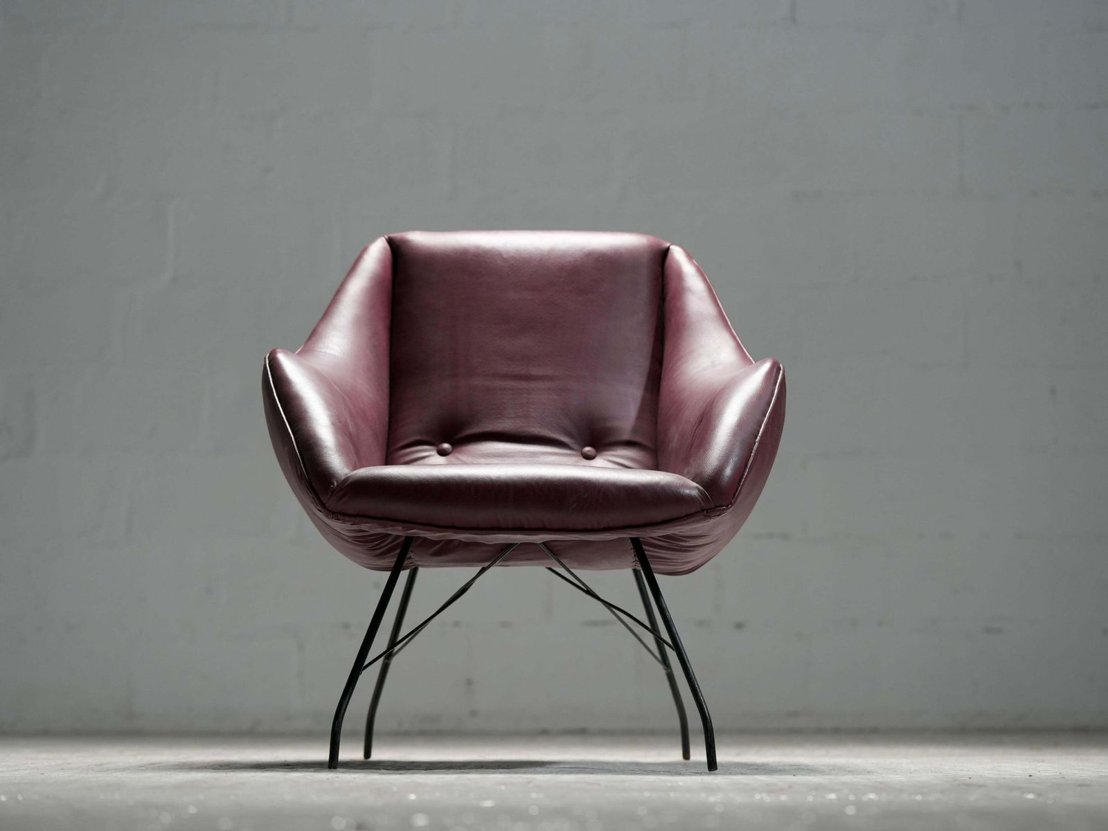 'Concha' Lounge Chair By Carlo Hauner And Martin Eisler, Brazil, 1950's photo vinterior