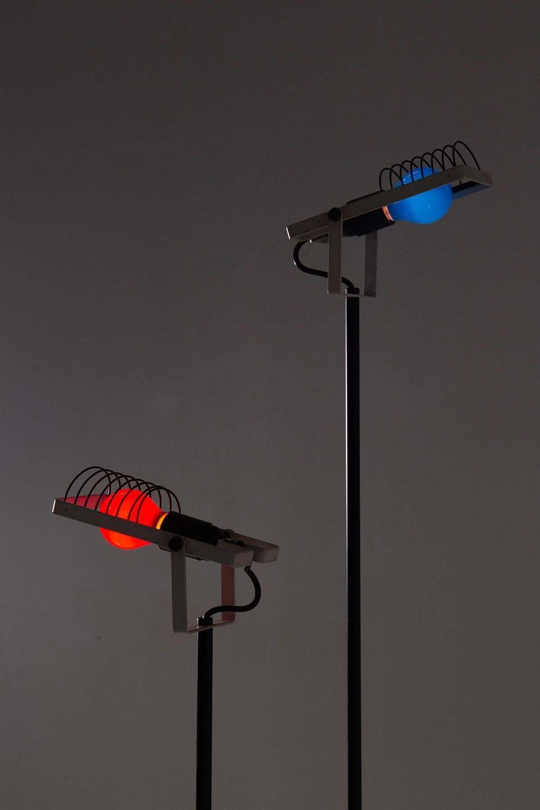 Sintesi Pair Floor Lamp By Ernesto Gismondi For Artemide photo furniture