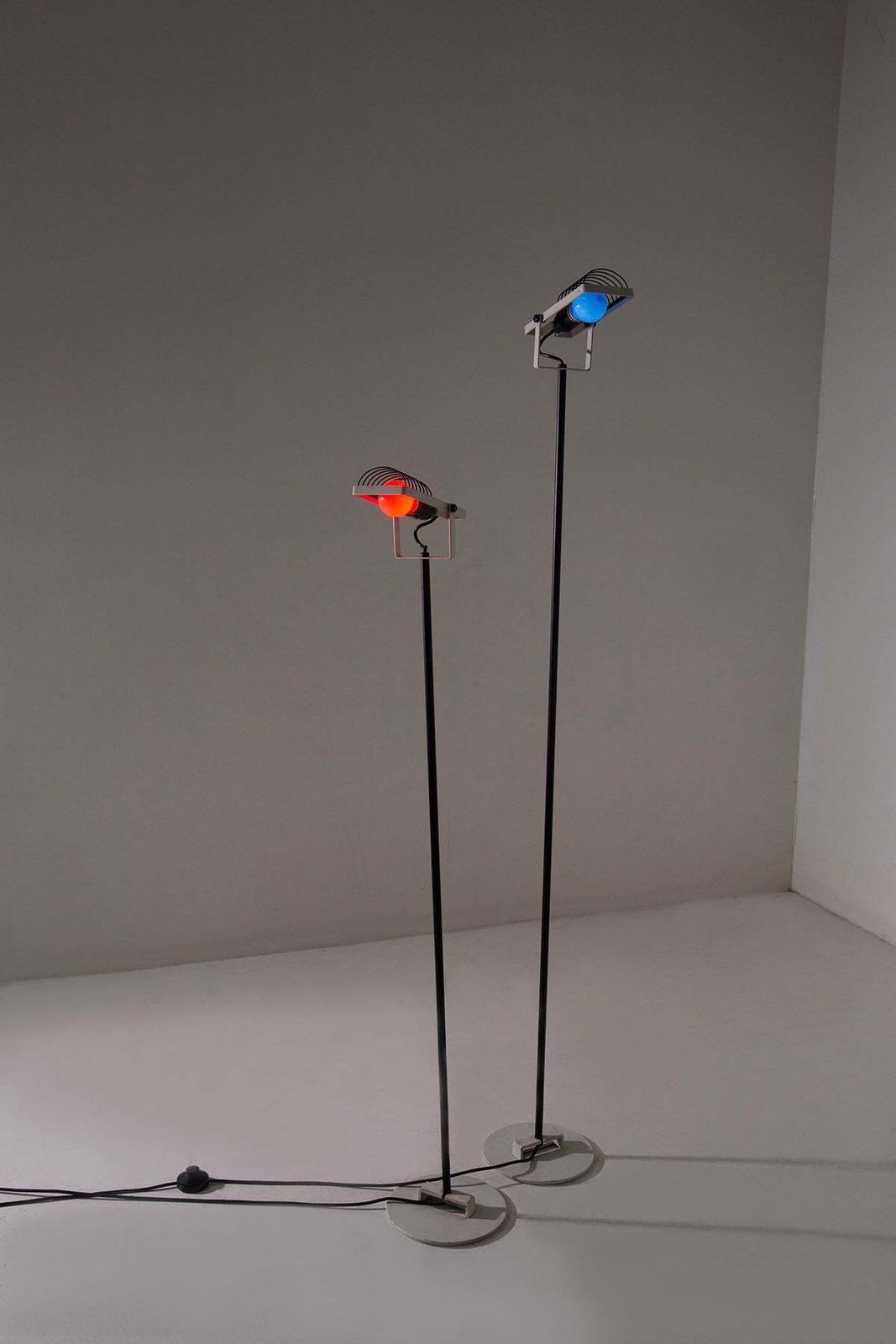 Sintesi Pair Floor Lamp By Ernesto Gismondi For Artemide photo 1593.0