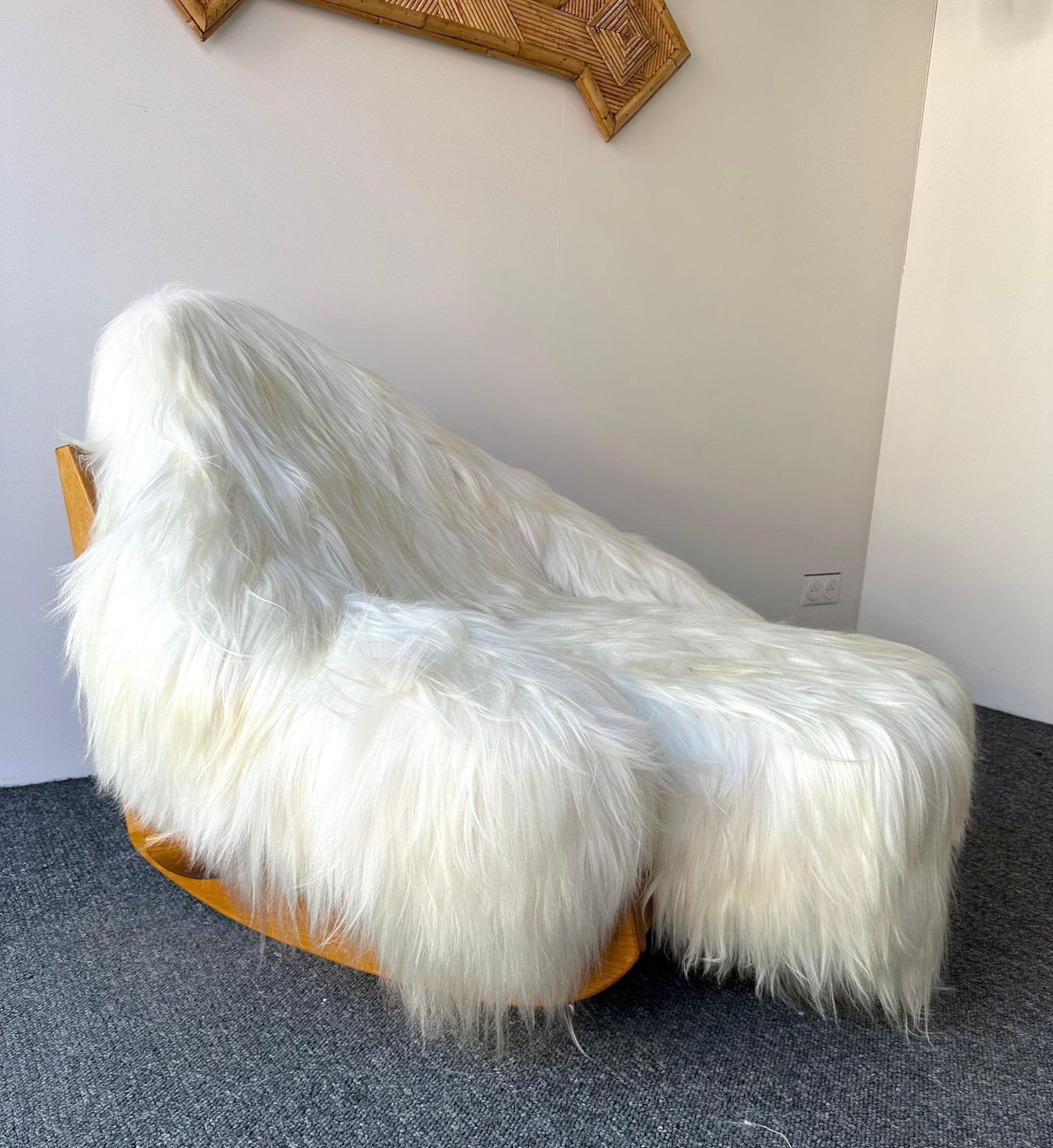 Rocking Chair Yeti By Mario Scheichenbauer For Elam, Italy, 1960s photo for sale