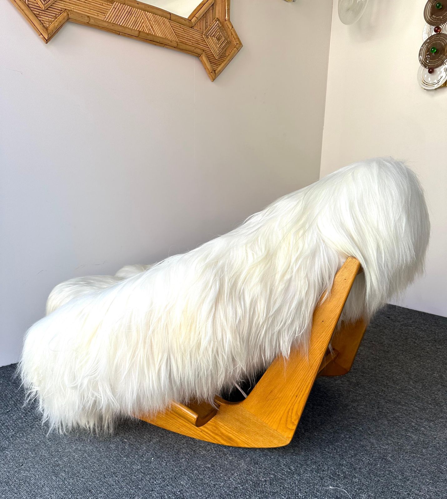 Rocking Chair Yeti By Mario Scheichenbauer For Elam, Italy, 1960s photo Furniture