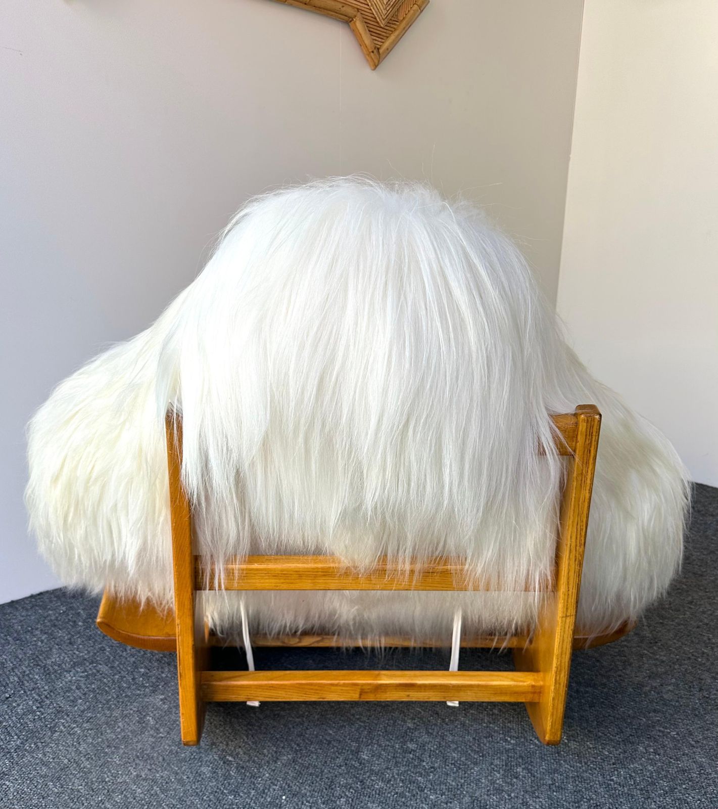 Furniture Rocking Chair Yeti By Mario Scheichenbauer For Elam, Italy, 1960s photo