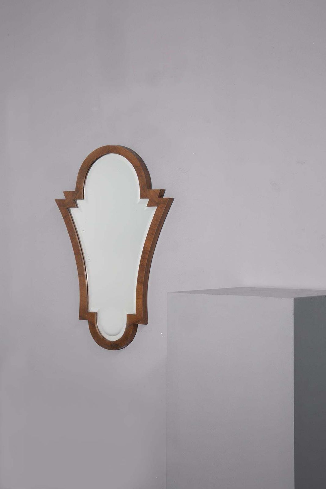 Italian Wall Mirror From The Italian Rationalist Era photo Home Decor